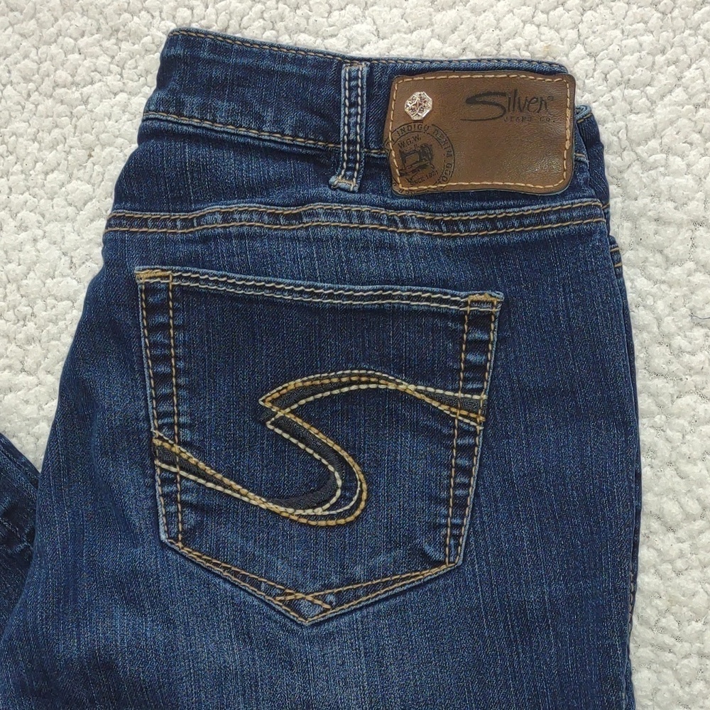 Silver Suki Jeggings Size 30 - Picture 2 of 10